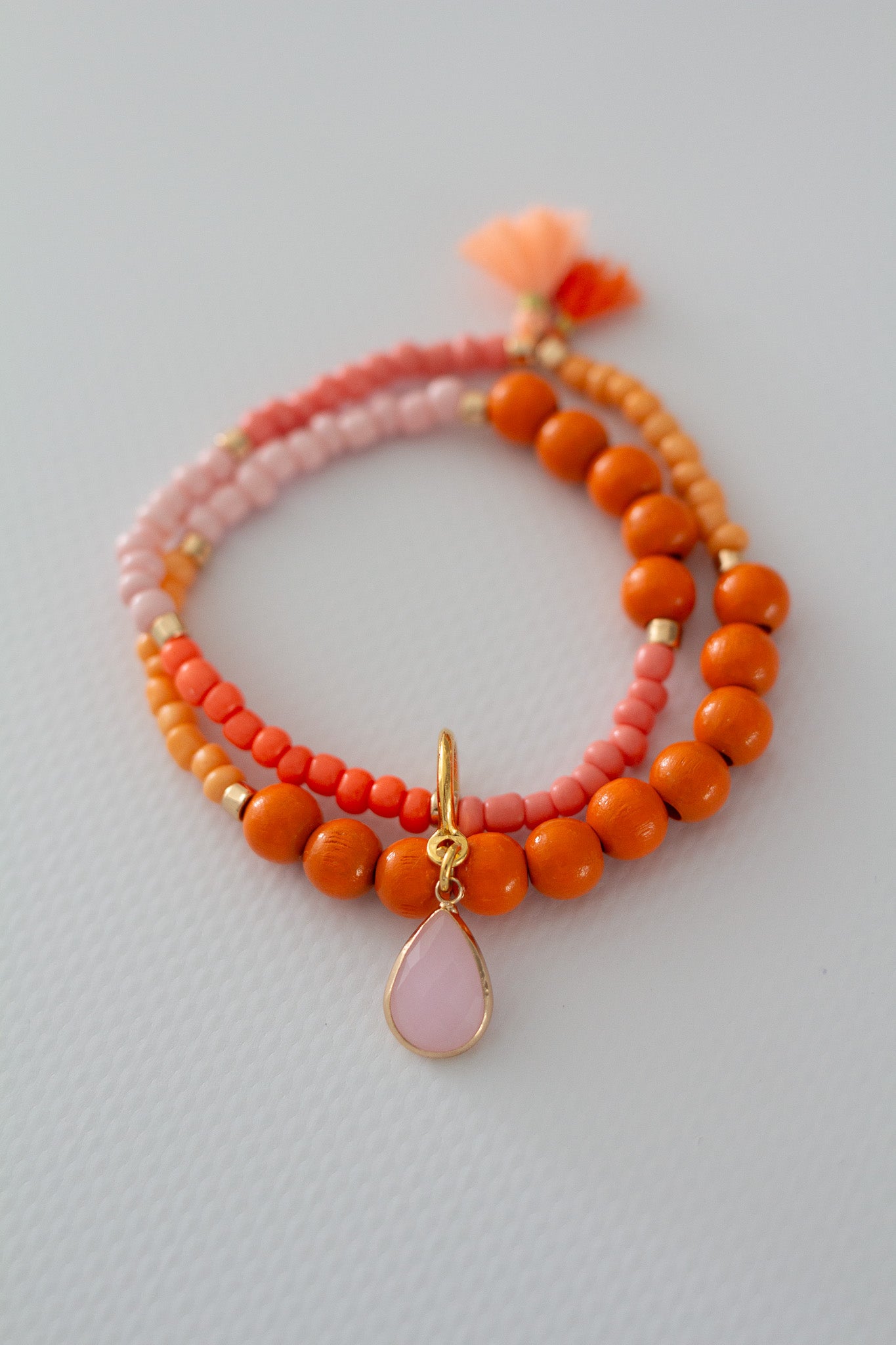 Handmade Armband Mandarin Twin