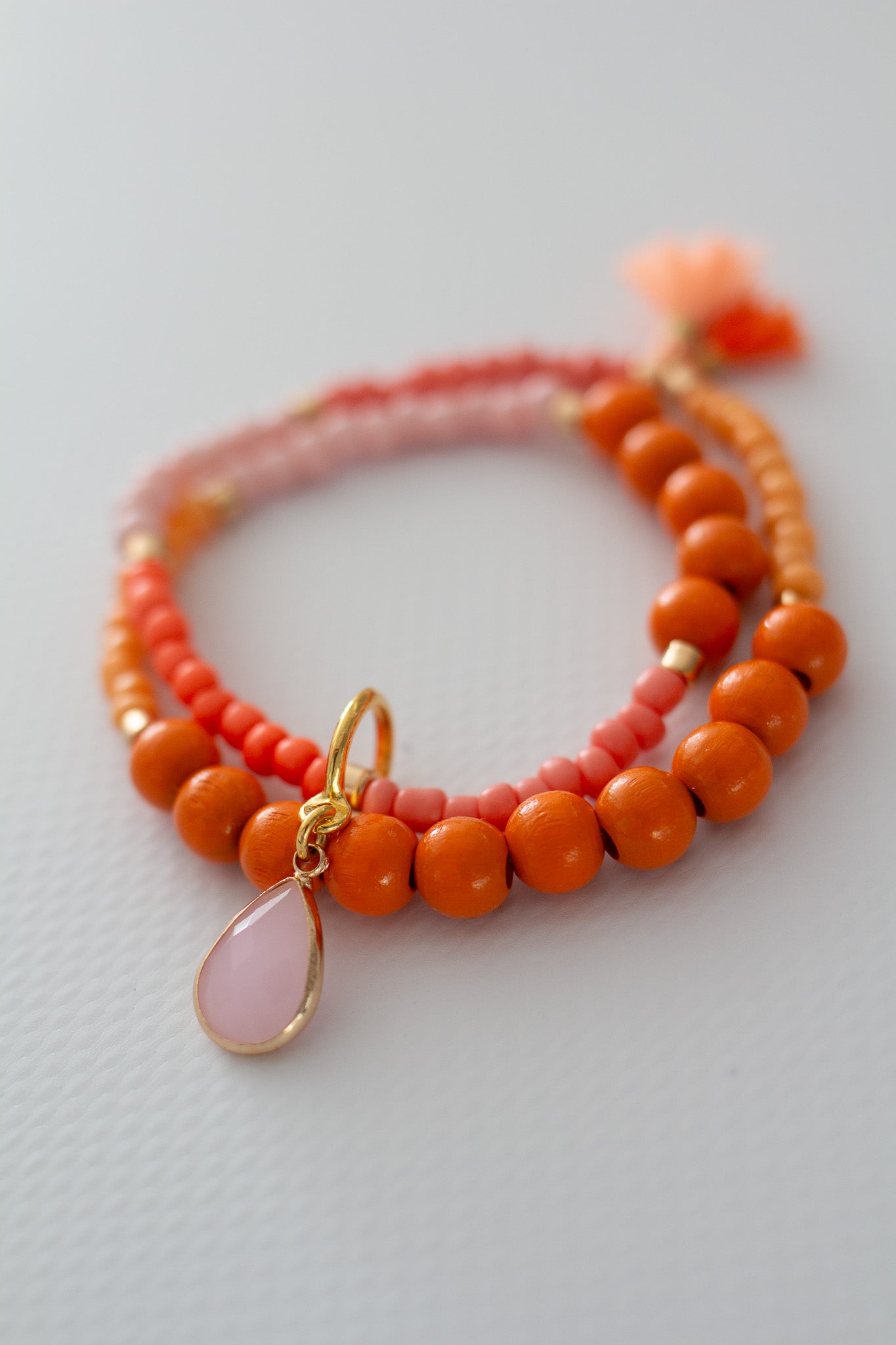 Handmade Armband Mandarin Twin