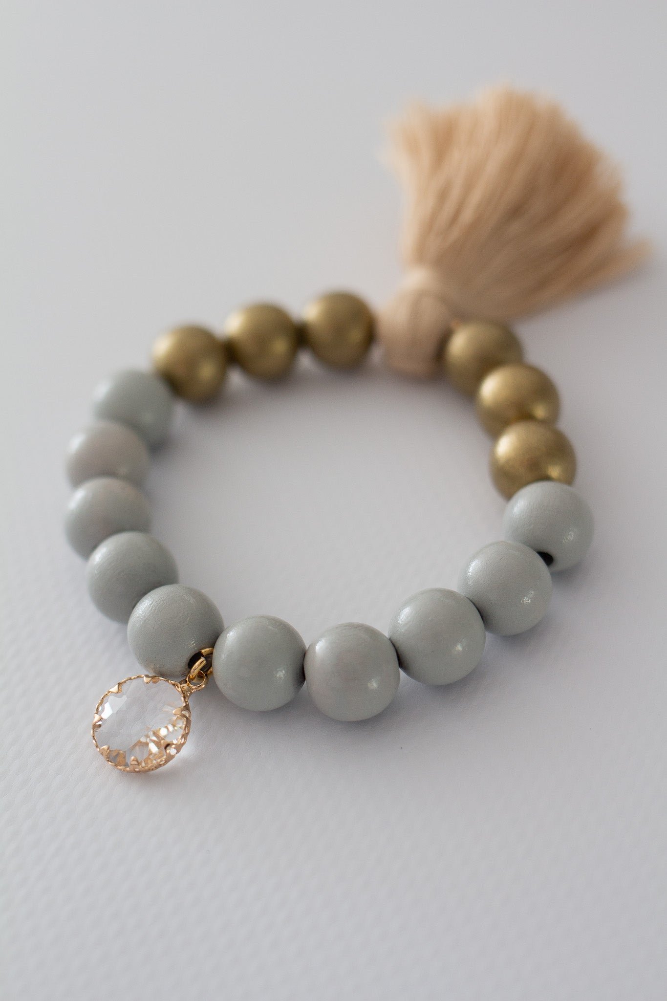 Handmade Armband Grey