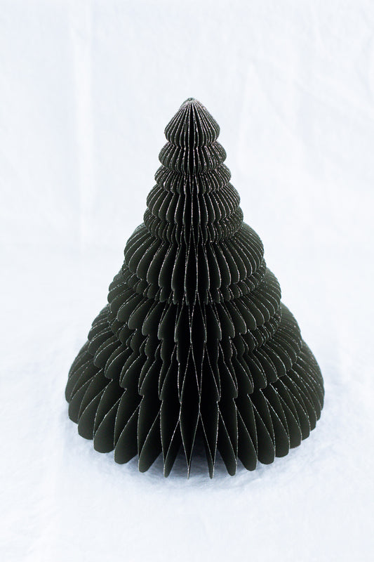 Honeycomb Papierbaum dunkelgrün (30cm)